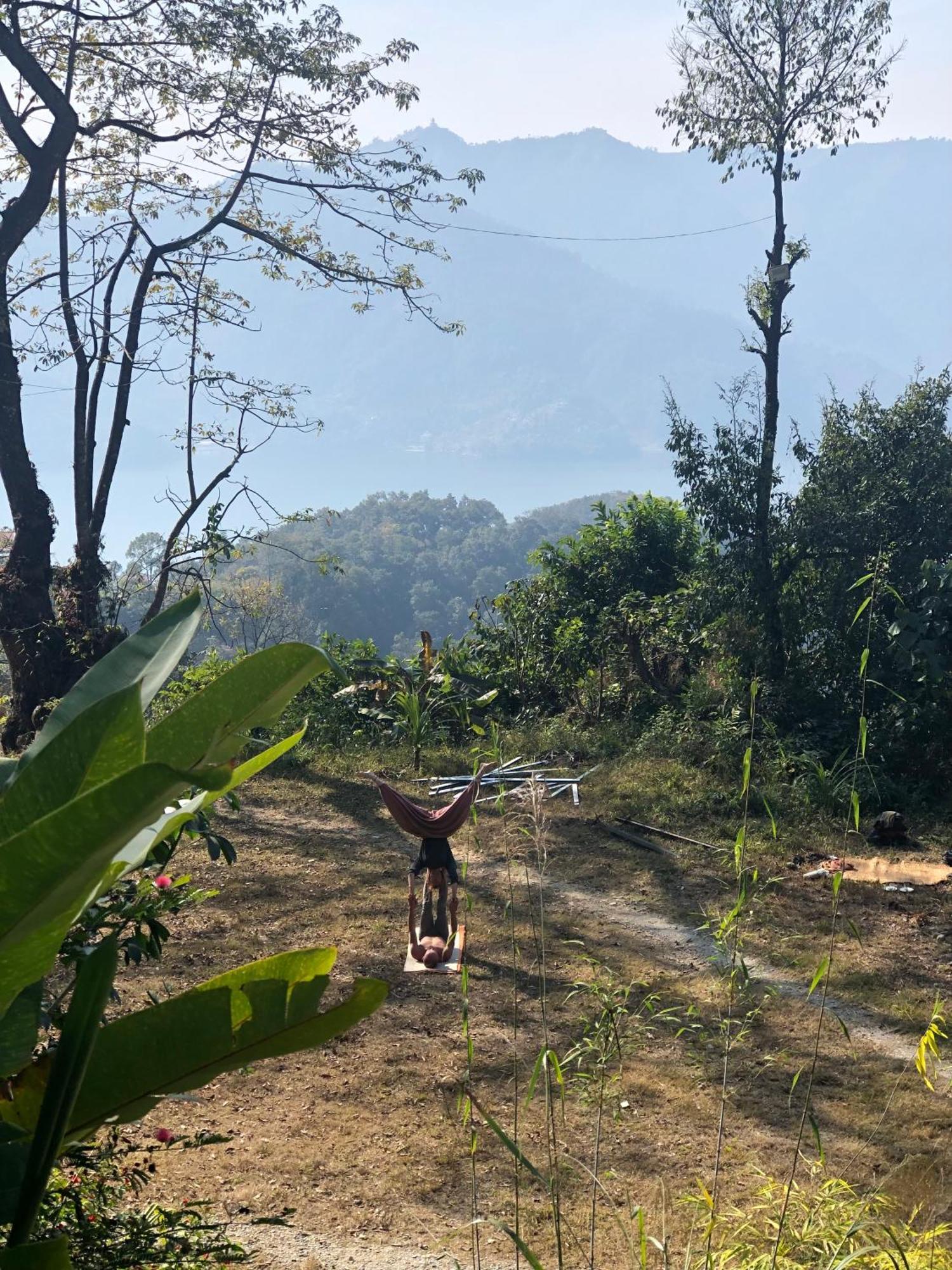 הוילה Kāskī Into The Wild Pokhara מראה חיצוני תמונה